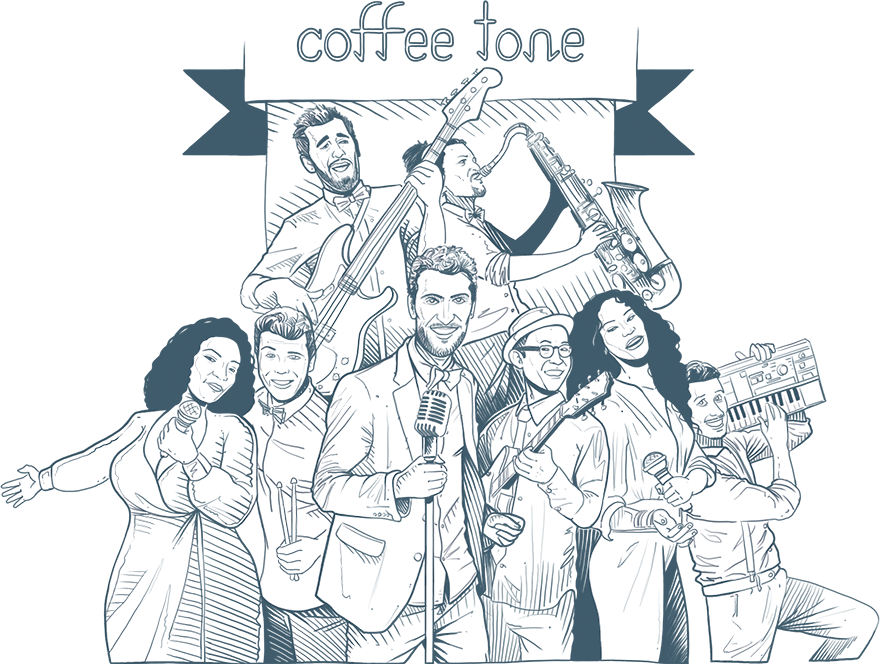 Illustration Coffee Tone